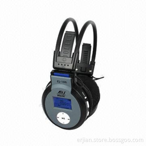 Wireless Earbuds with MP3 Player, FM Radio, Built-in Battery, OEM Orders Welcomed